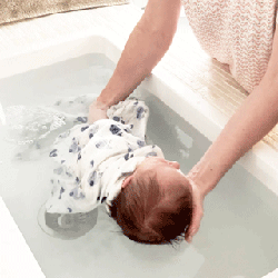 massage bain-bebe